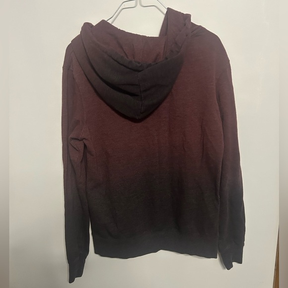 tentree Men's Maroon Hoodie Sweater - Picture 2 of 7